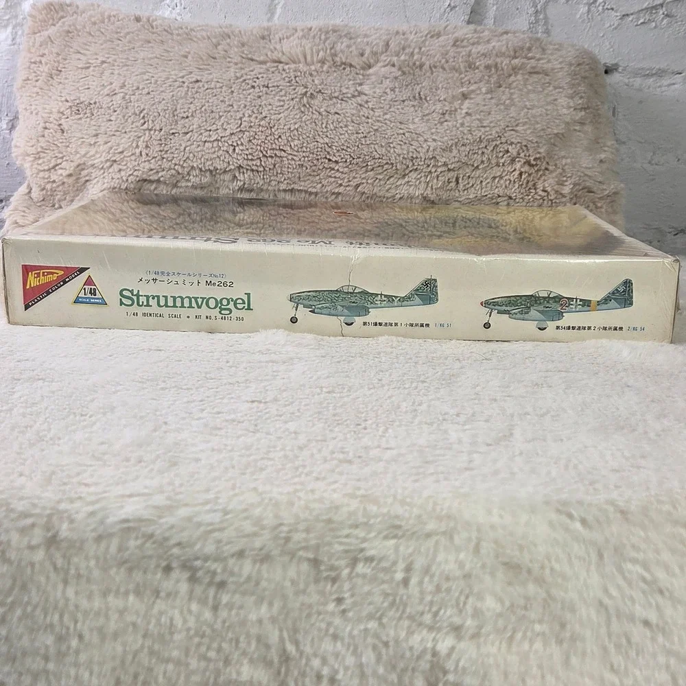 Nichimo 1:48 Scale Messerschmitt Me 262 Sturmvogel Plastic Model Kit Unassembled